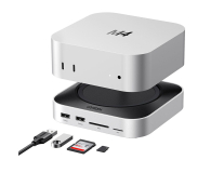 Akcesoria UGREEN Stacja dokująca 11 w 1 CM841  USB-C szara